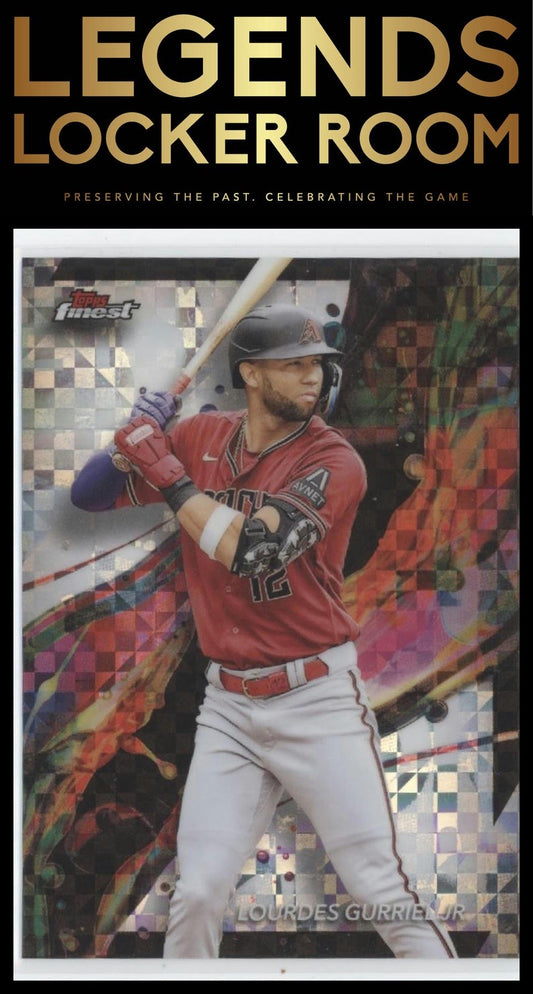 2024 Finest #37 Lourdes Gurriel Jr. Checkerboard Refractor