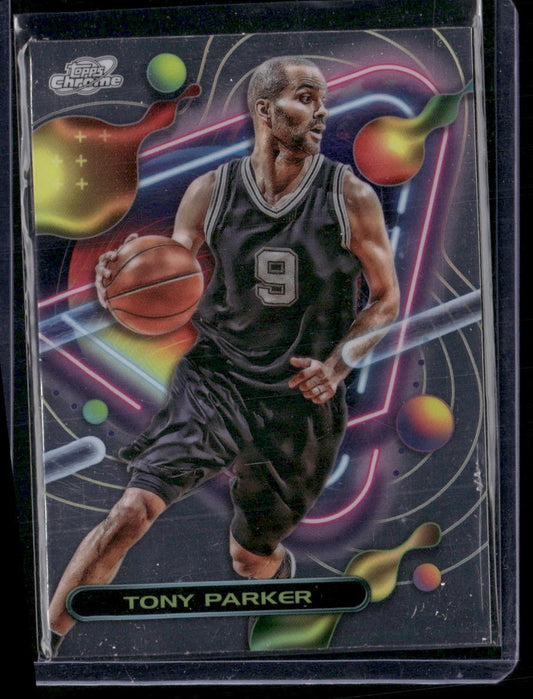 2023-24 Topps Chrome Cosmic #114 Tony Parker