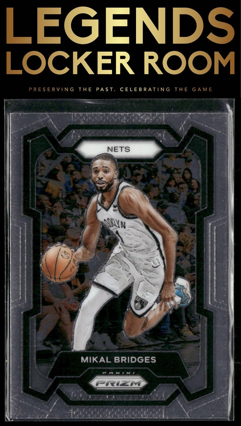 2023-24 Panini Prizm #46 Mikal Bridges