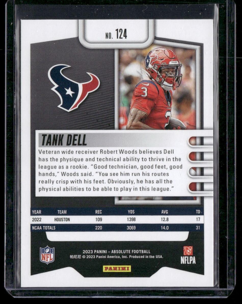 2023 Panini Absolute #124 Tank Dell Retail