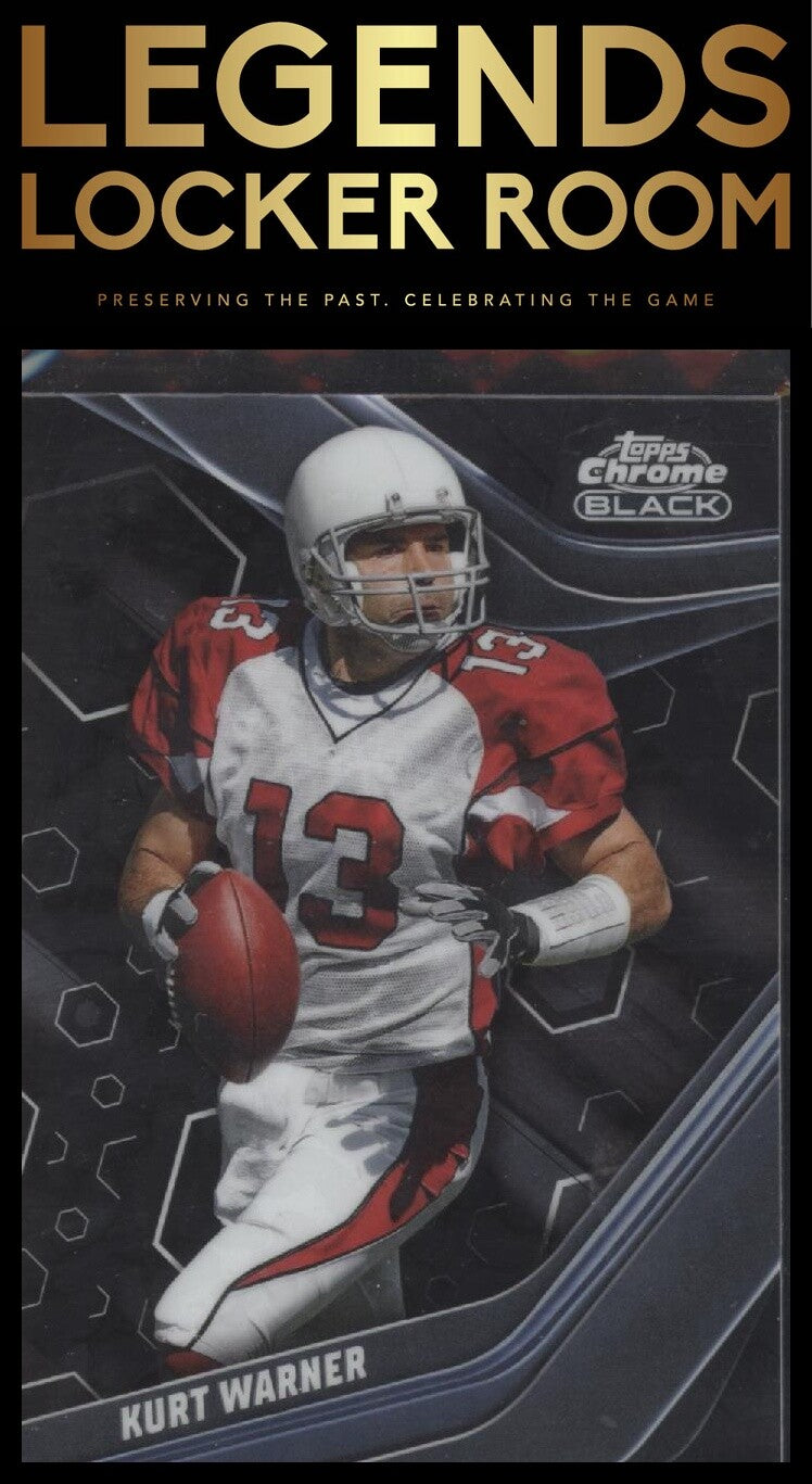 2023 Topps Chrome Black  #101 Kurt Warner