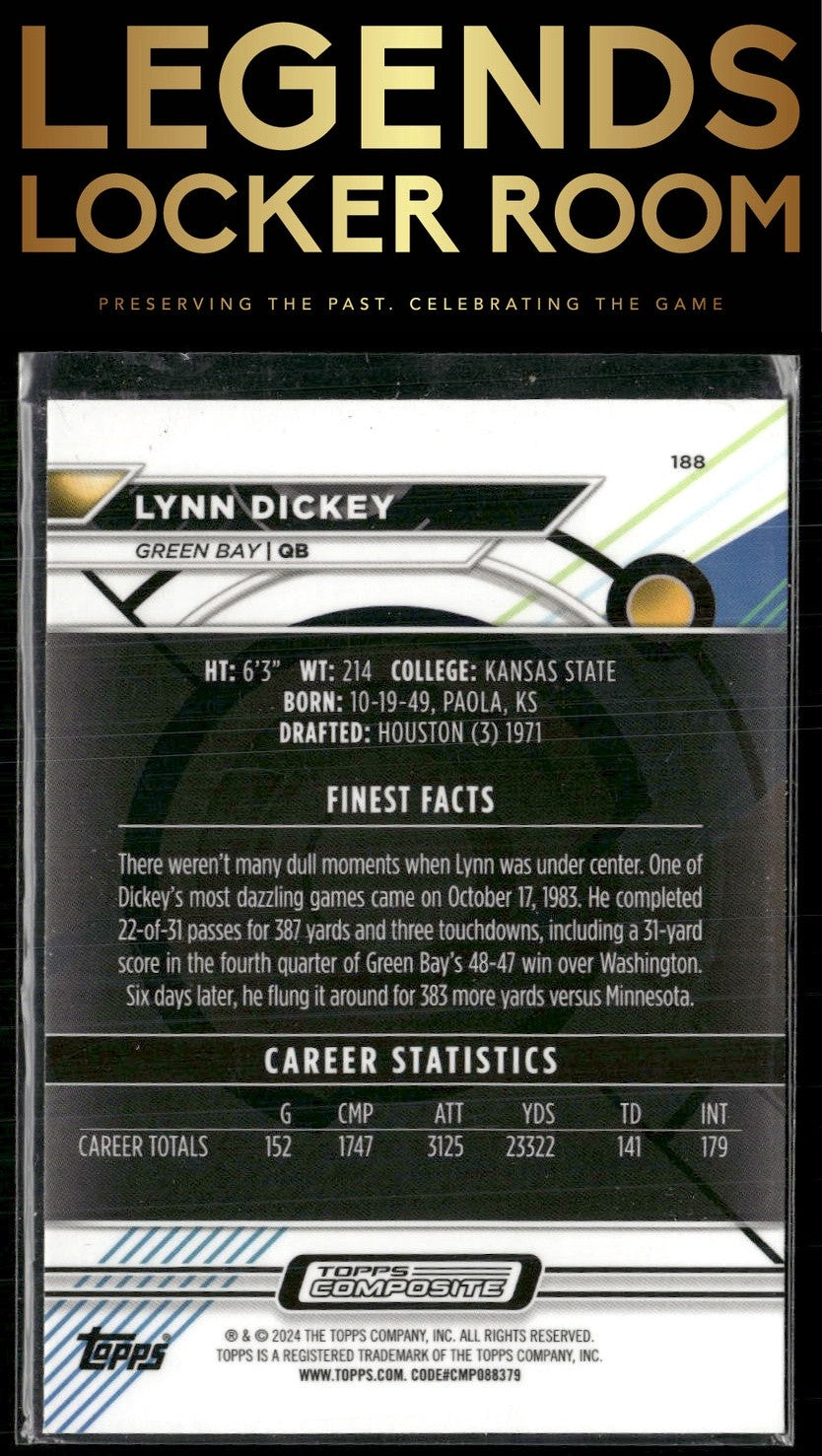 2023 Topps Composite #188 Lynn Dickey
