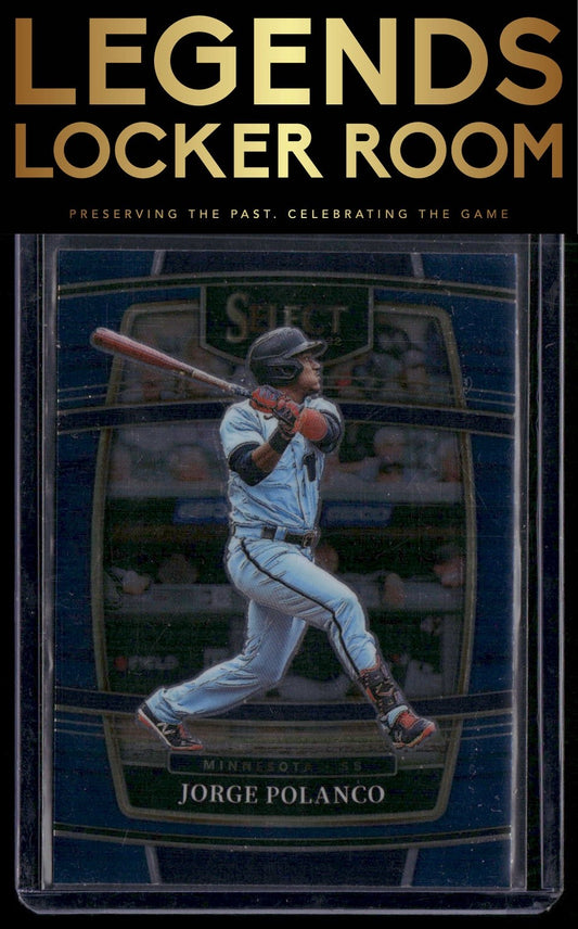 2022 Panini Select #50 Jorge Polanco Blue Retail Base