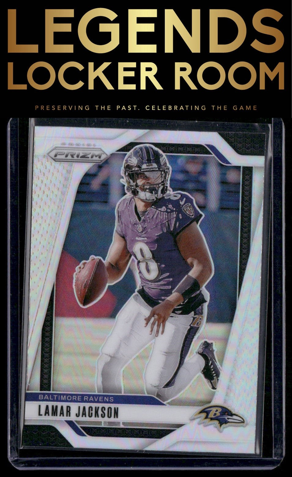 2024 Panini Prizm #19 Lamar Jackson Silver