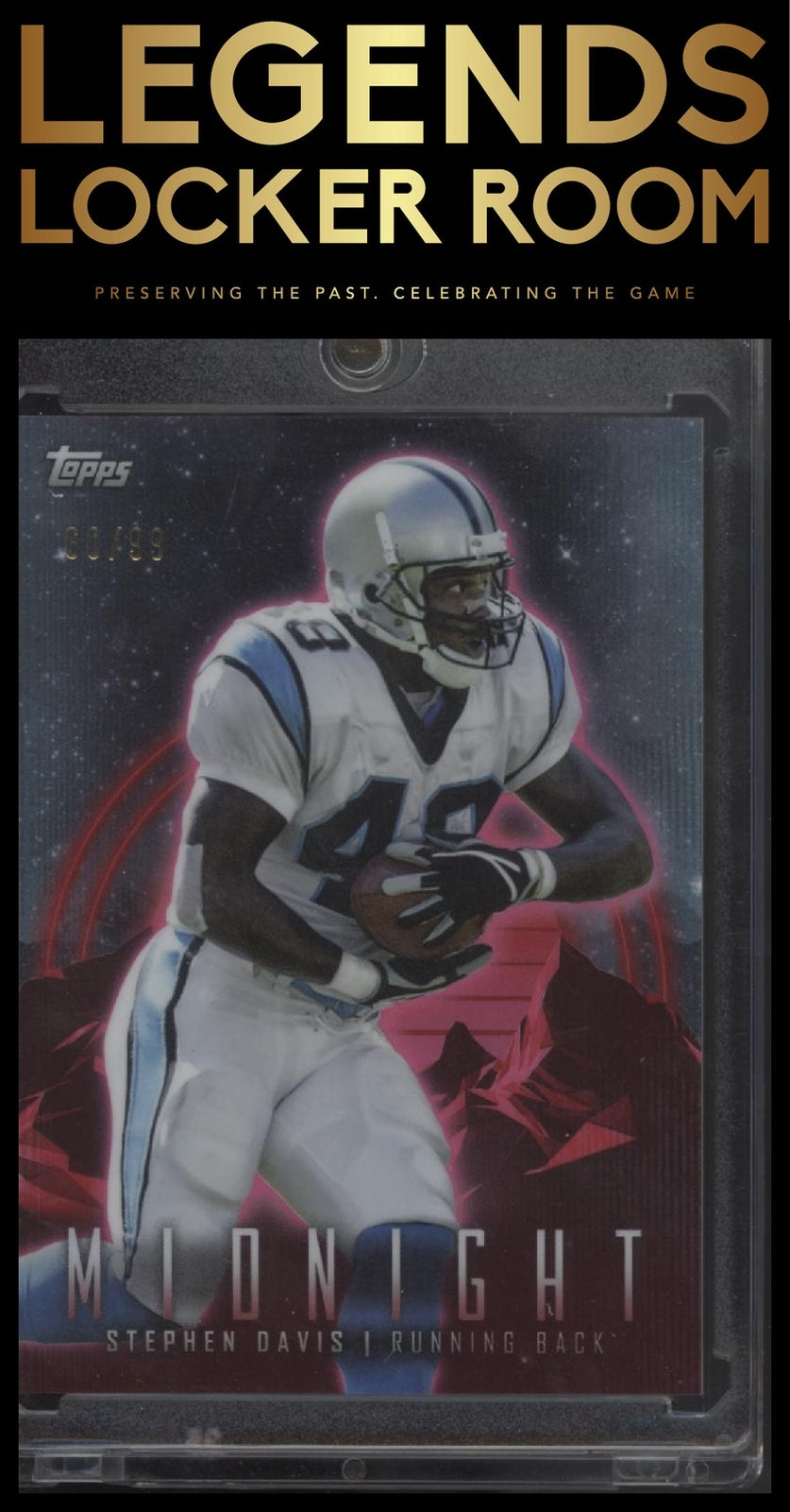 2023 Topps Composite #307 Stephen Davis Midnight Twilight #/99