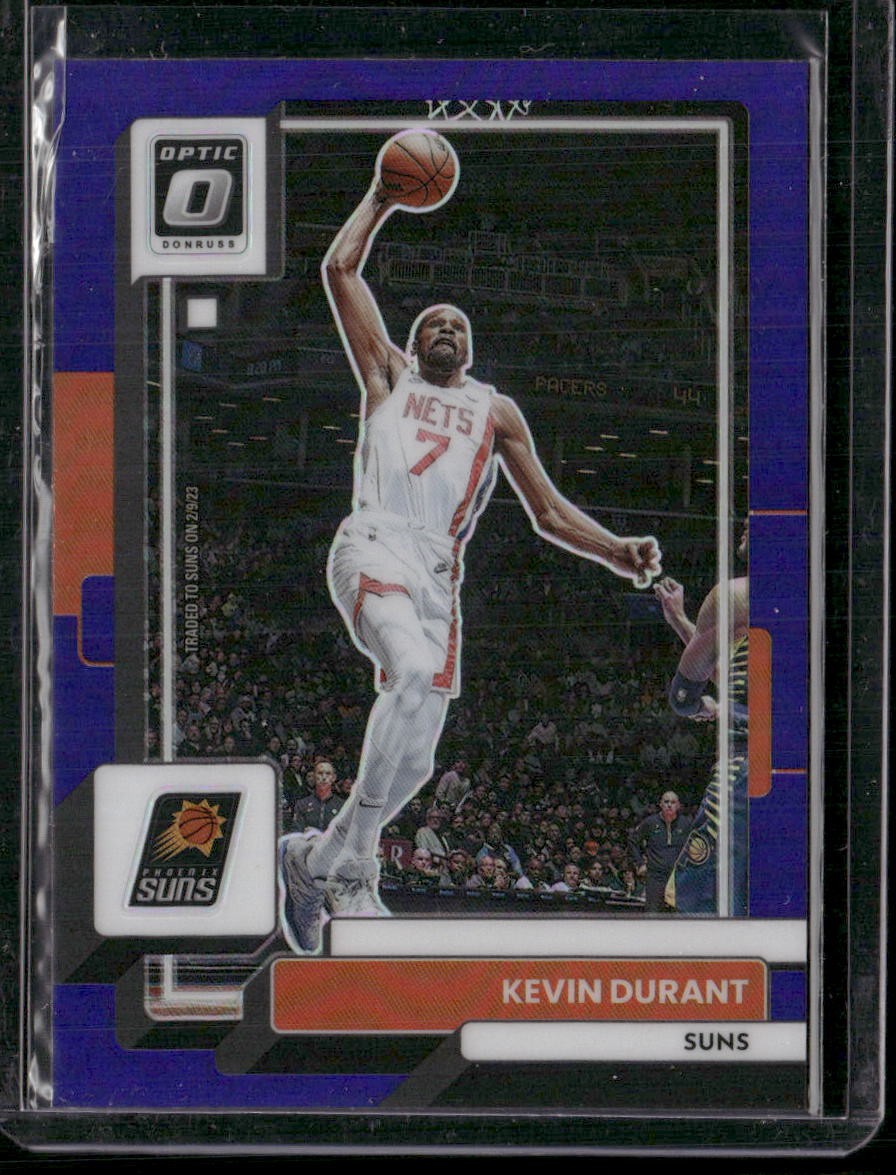 2022-23 Donruss Optic #9 Kevin Durant Purple