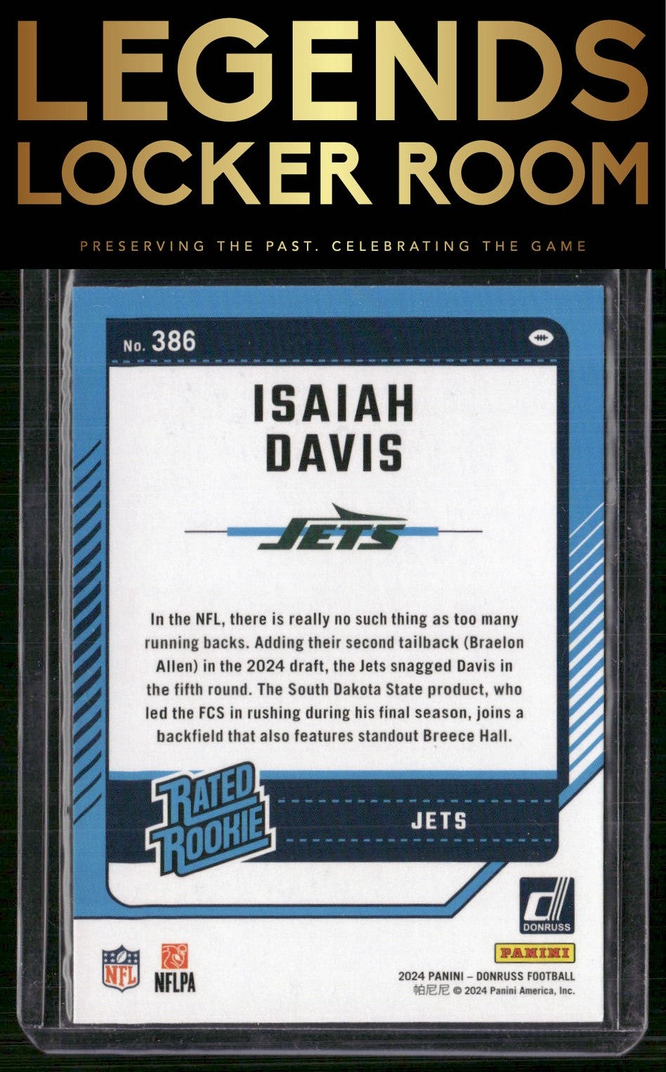 2024 Donruss #386 Isaiah Davis
