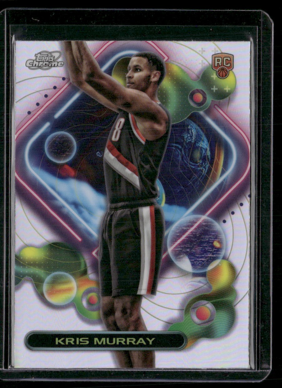 2023-24 Topps Chrome Cosmic #170 Kris Murray Refractors