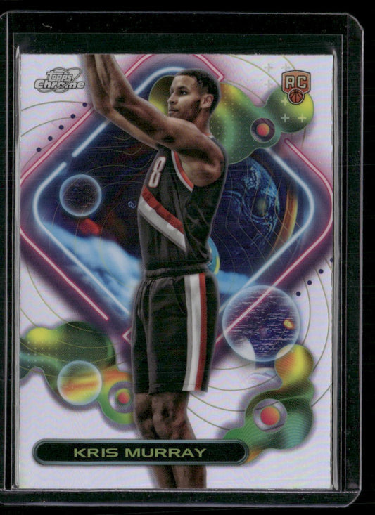 2023-24 Topps Chrome Cosmic #170 Kris Murray Refractors