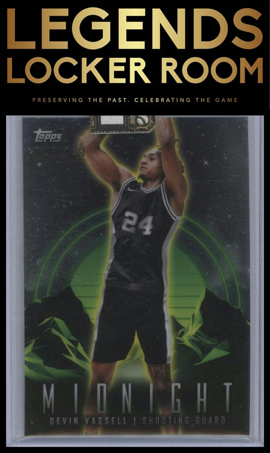 2023-24 Topps Midnight #18 Devin Vassell Morning #/149