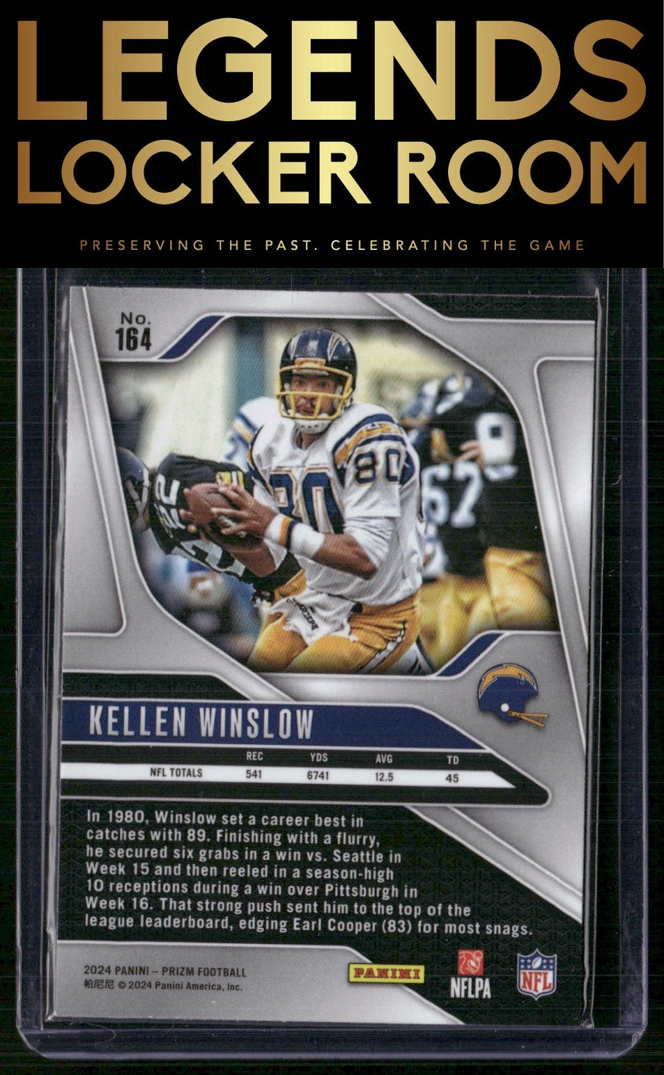 2024 Panini Prizm #164 Kellen Winslow