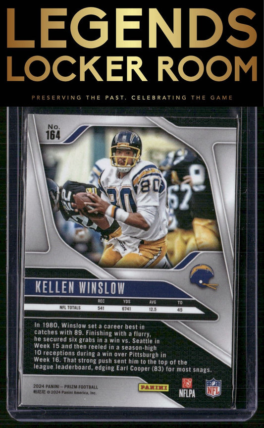 2024 Panini Prizm #164 Kellen Winslow
