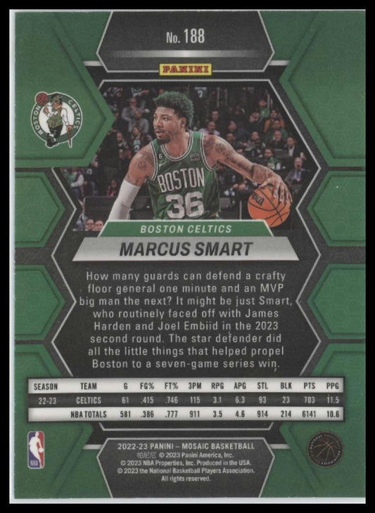 2022-23 Panini Mosaic Marcus Smart