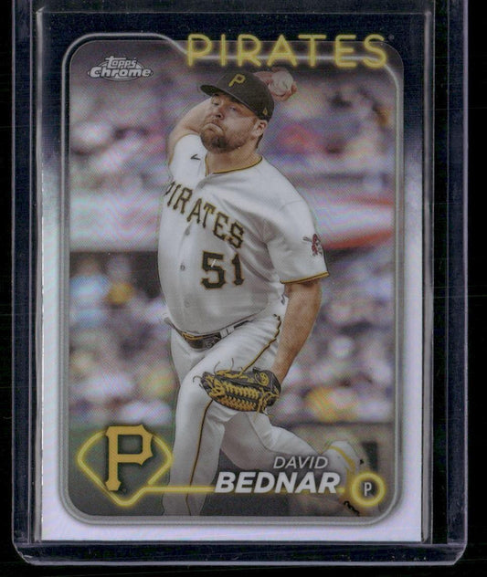 2024 Topps Chrome #60 David Bednar Refractors