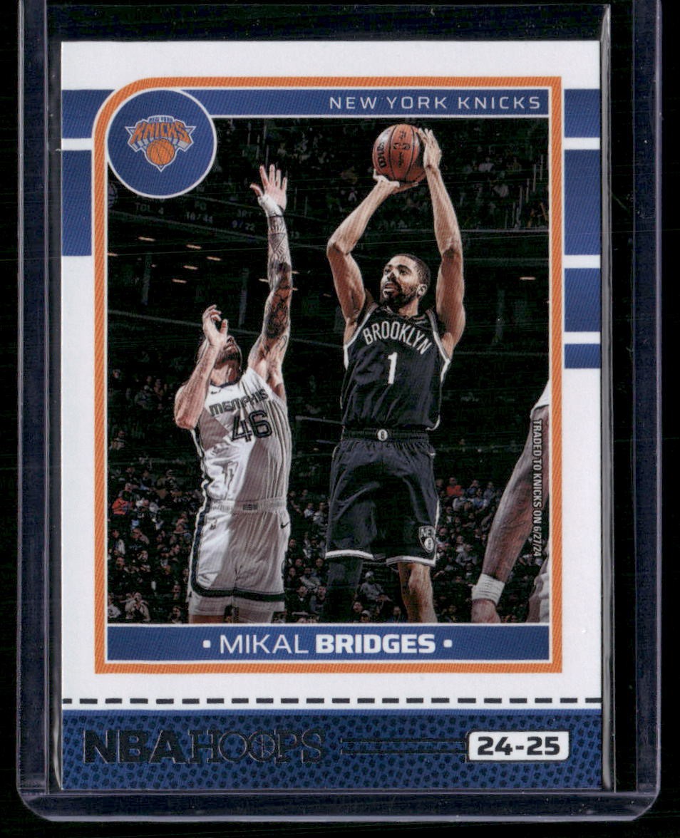 2024-25 Hoops #203 Mikal Bridges