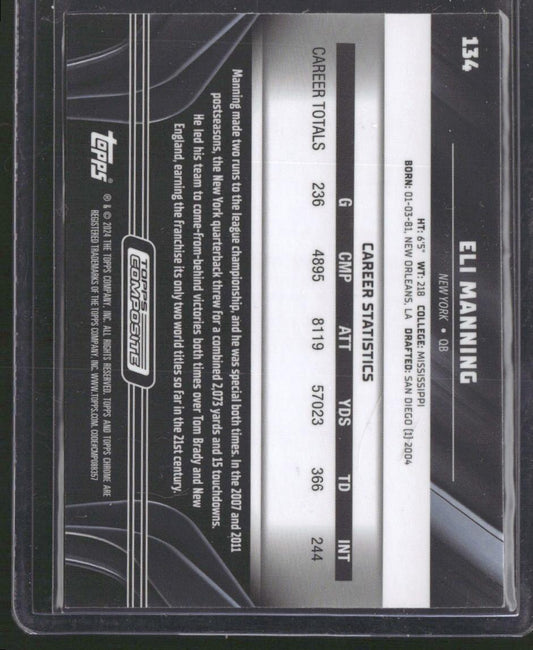 2023 Topps Composite #134 Eli Manning