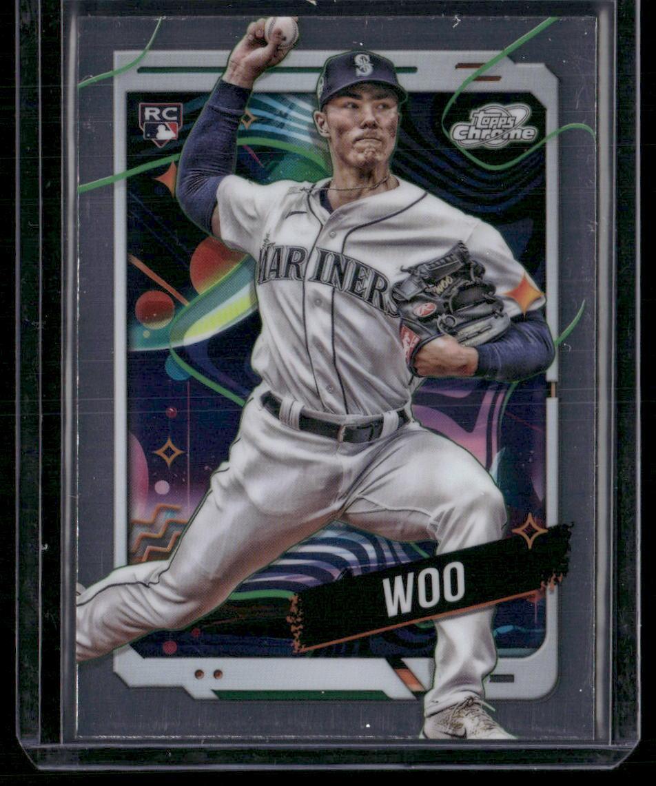2024 Topps Chrome Cosmic #97 Bryan Woo