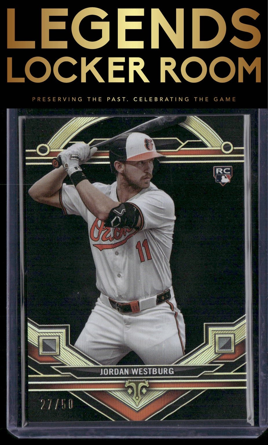 2024 Topps Triple Threads #149 Jordan Westburg Onyx #/50