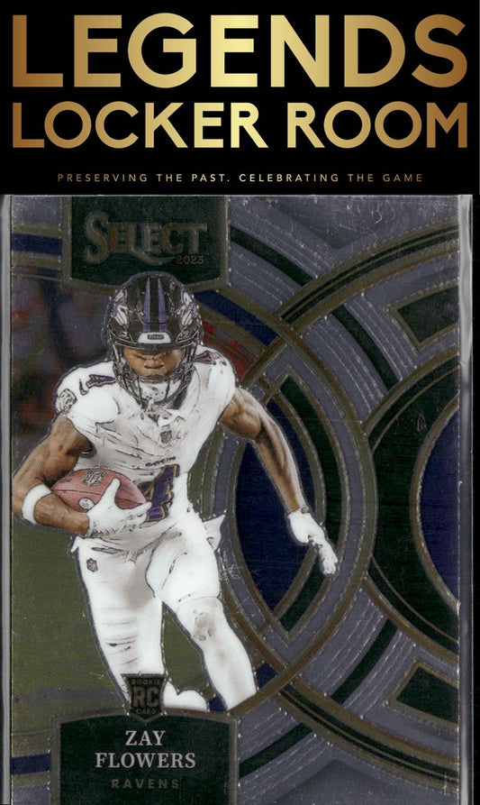 2023 Panini Select #157 Zay Flowers