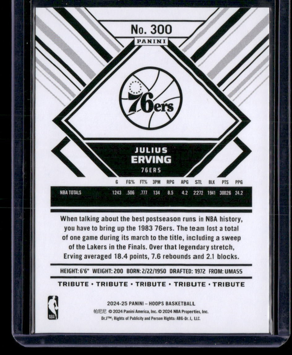 2024-25 Hoops #300 Julius Erving