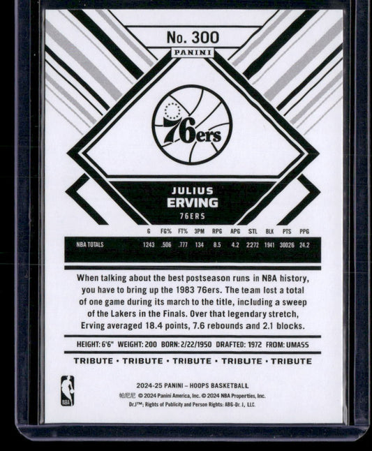 2024-25 Hoops #300 Julius Erving