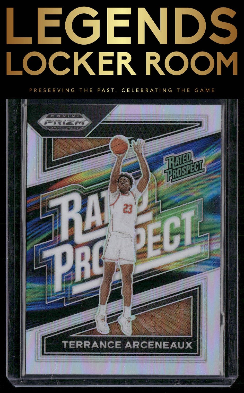 2024 Panini Prizm Draft Picks #3 Terrance Arceneaux Rated Prospect Prizms Silver