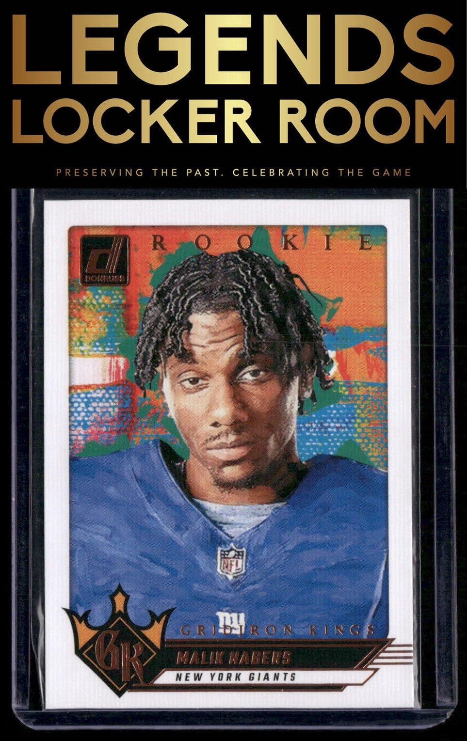 2024 Donruss #11 Malik Nabers Rookie Gridiron Kings
