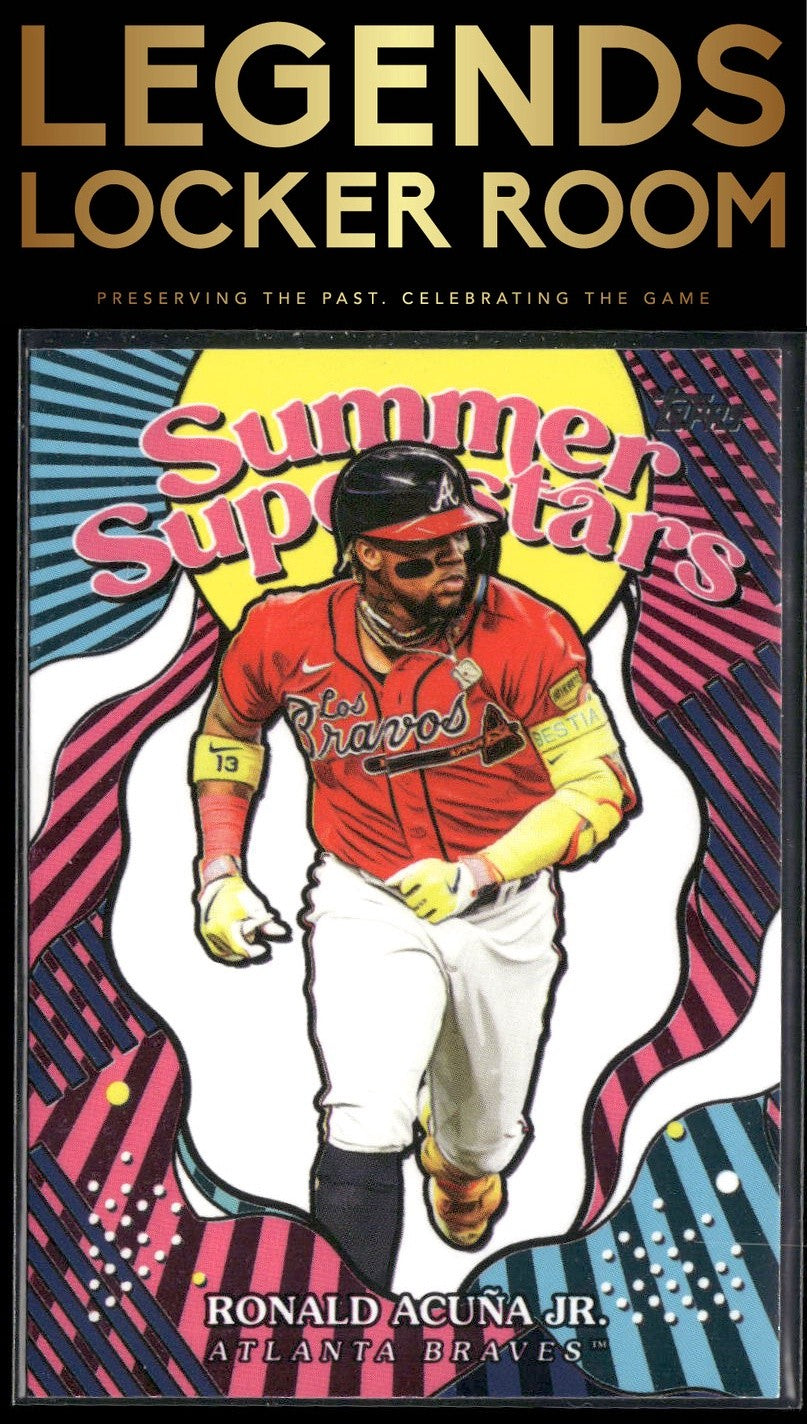 2025 Topps #SS-4 Ronald Acuña Jr. Summer Superstars