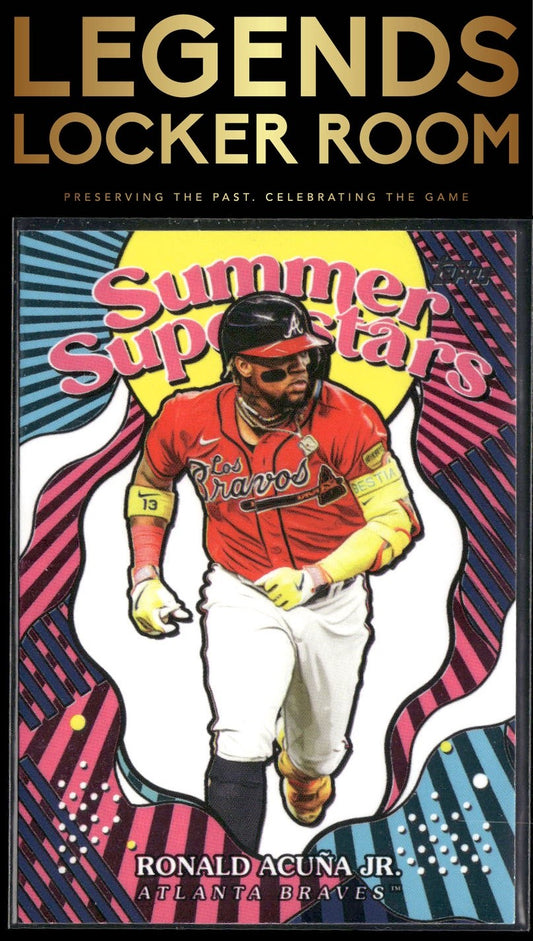 2025 Topps #SS-4 Ronald Acuña Jr. Summer Superstars