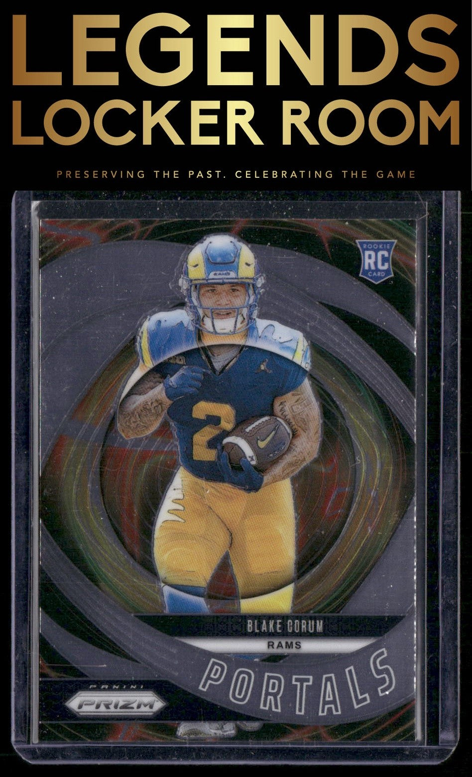 2024 Panini Prizm #8 Blake Corum Portals