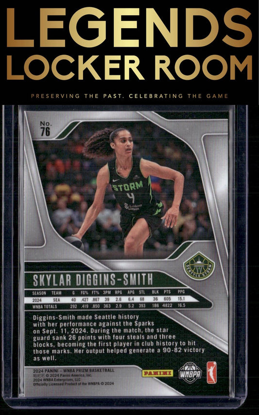 2024 Panini Prizm WNBA #76 Skylar Diggins-Smith