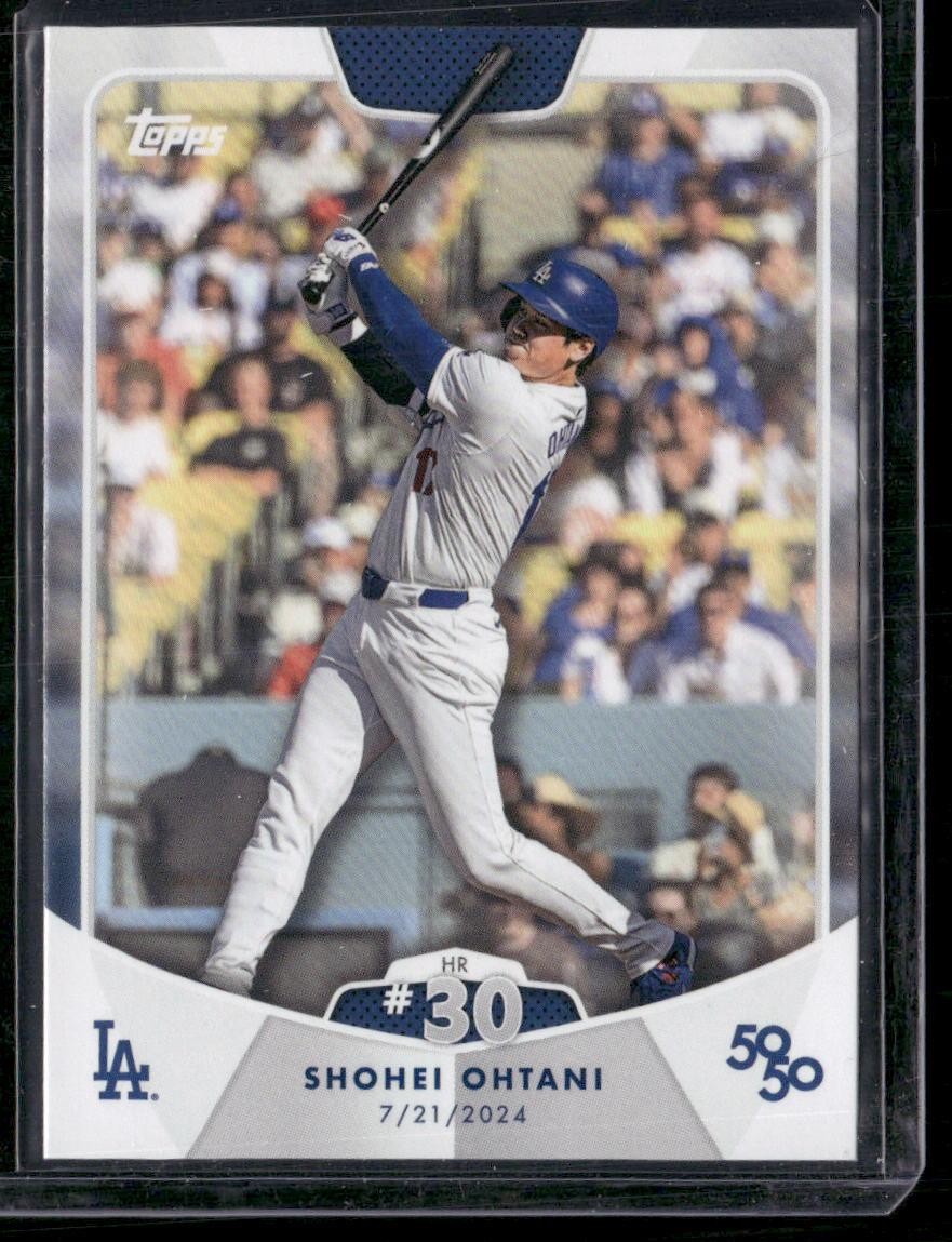 2024 Topps 50/50: Shohei Ohtani #30 Shohei Ohtani HR