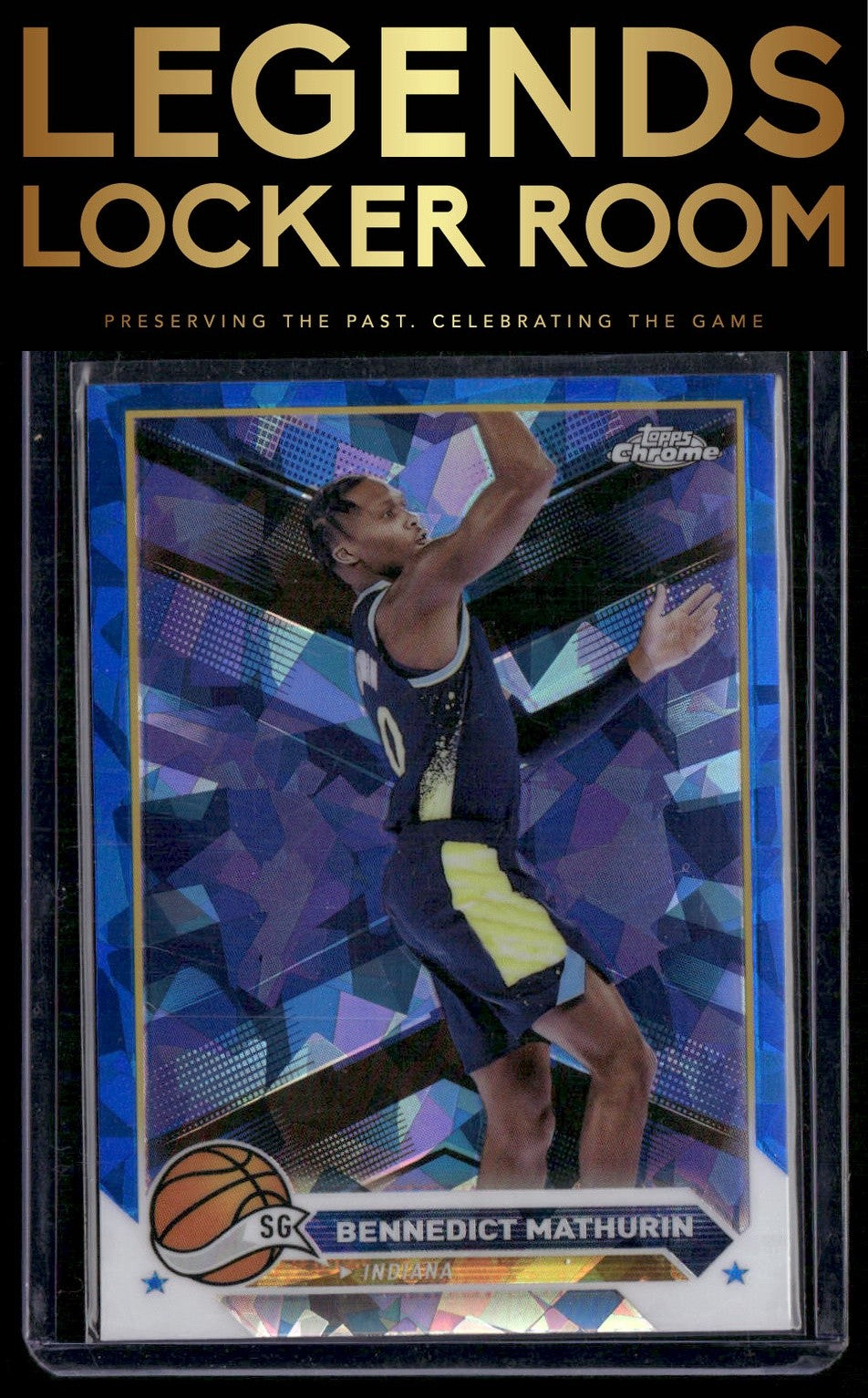 2023-24 Topps Chrome Sapphire Edition #76 Bennedict Mathurin