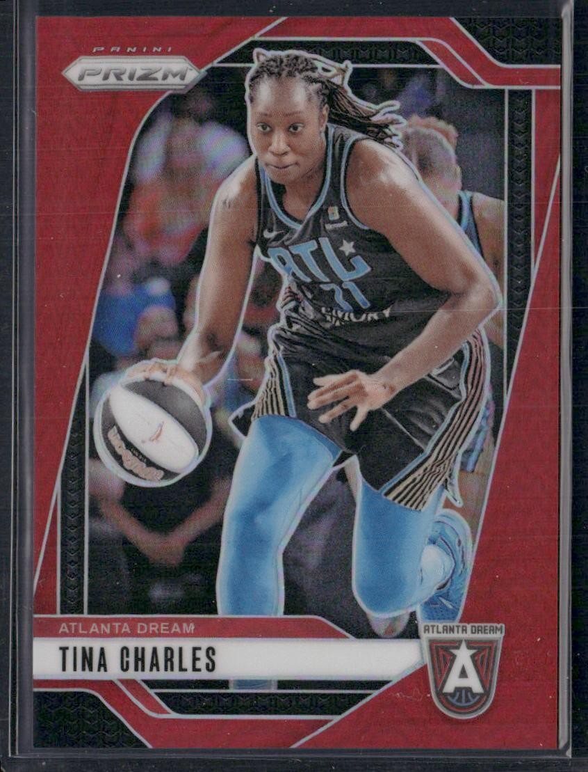 2024 Panini Prizm WNBA #36 Tina Charles Red Prizms #/299