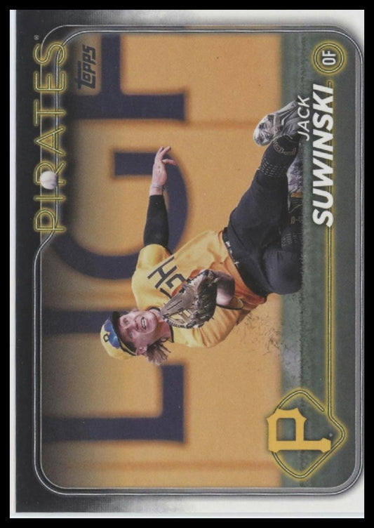 2024 Topps Pittsburgh Pirates #390 Jack Suwinski
