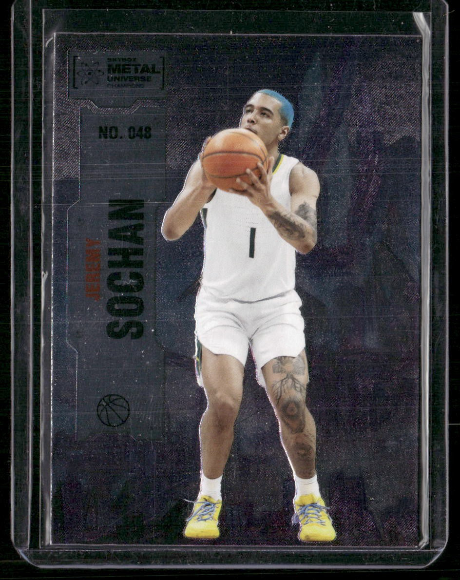 2022 SkyBox Metal Universe Champions #048 Jeremy Sochan