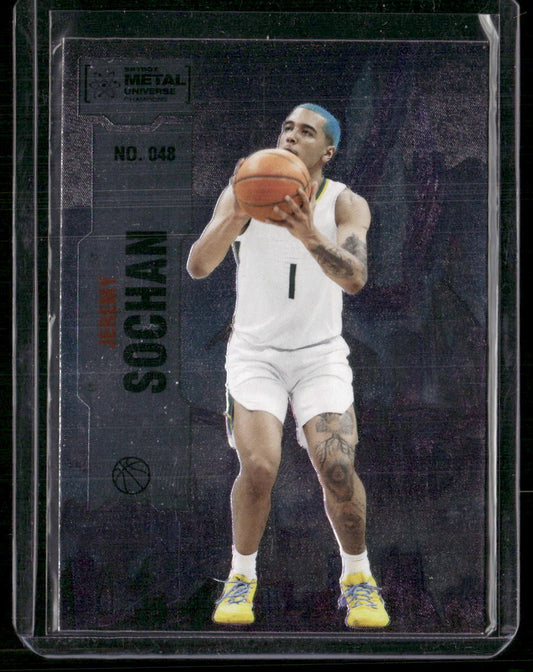 2022 SkyBox Metal Universe Champions #048 Jeremy Sochan
