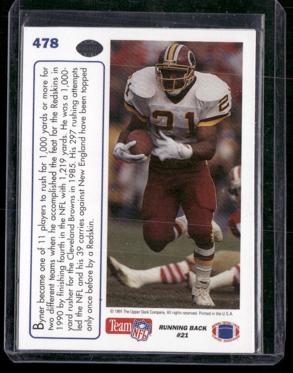 1991 Upper Deck #478 Earnest Byner