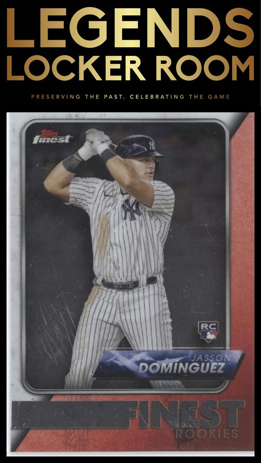 2024 Finest #FRD-1 Jasson Domínguez Finest Rookies Design Variations