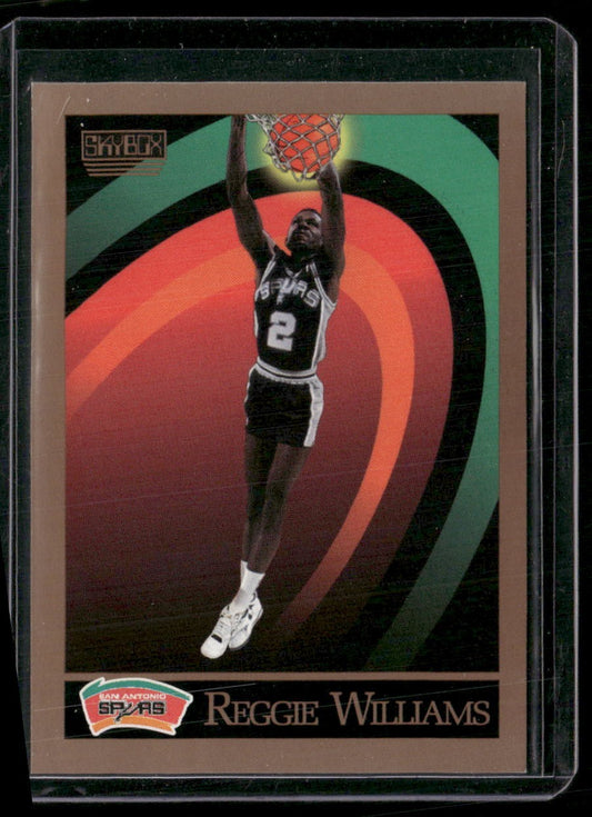 1990-91 SkyBox #416 Reggie Williams