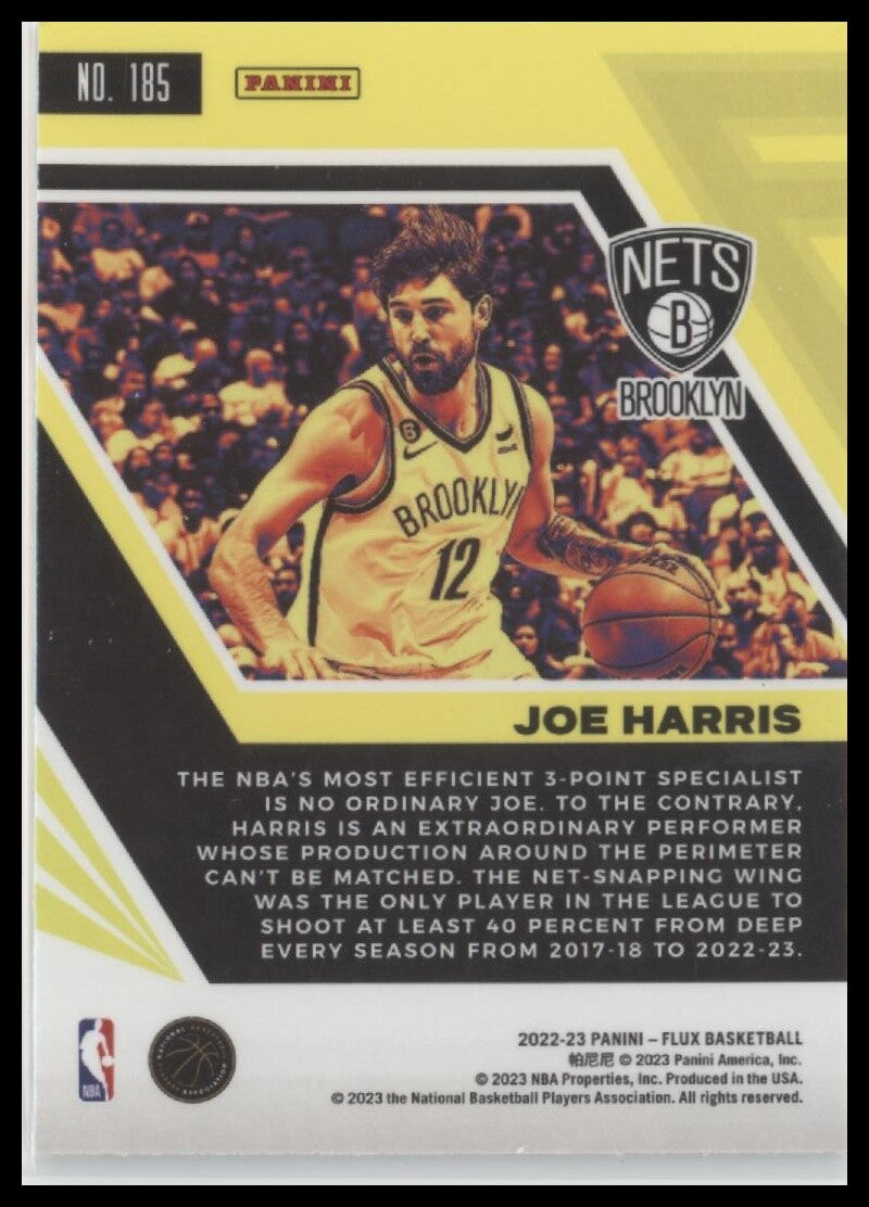 2022-23 Panini Flux #185 Joe Harris
