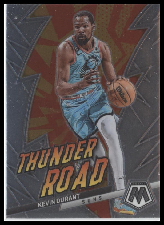 2022-23 Panini Mosaic #5 Kevin Durant Thunder Road