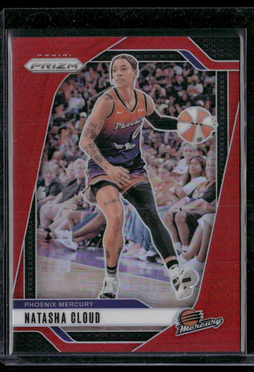 2024 Panini Prizm WNBA #11 Natasha Cloud Red Prizms #/299