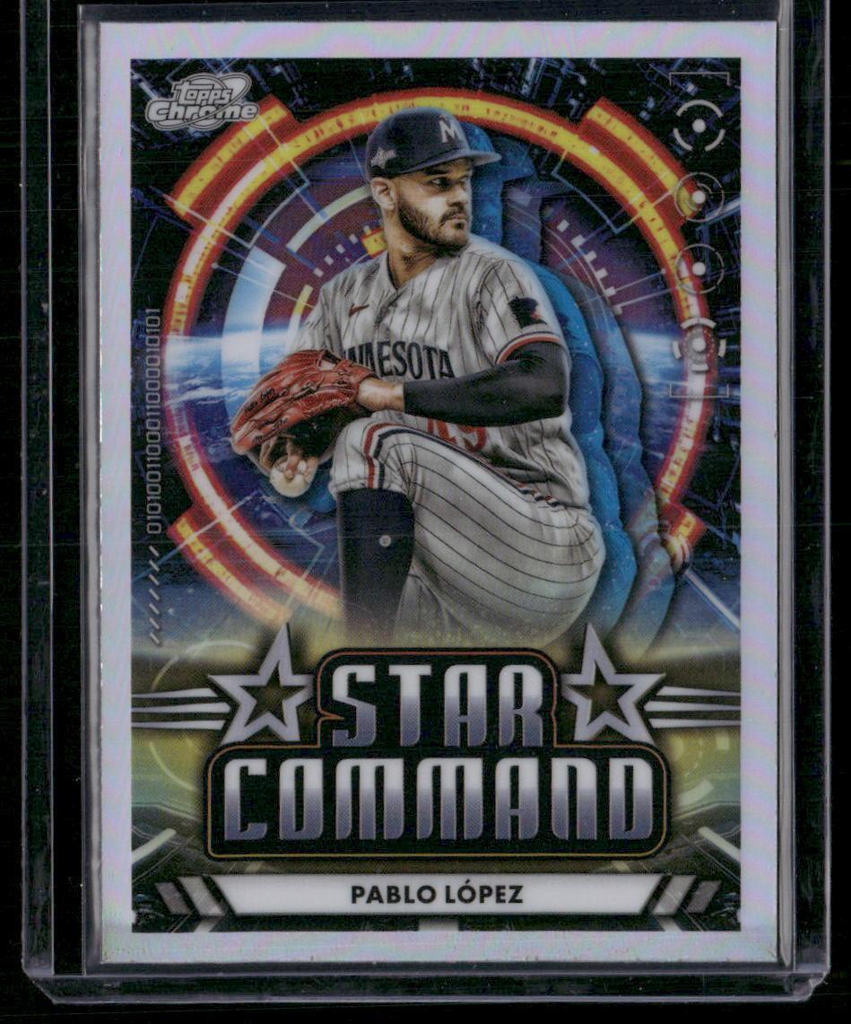 2024 Topps Chrome Cosmic #SC-15 Pablo López Star Command