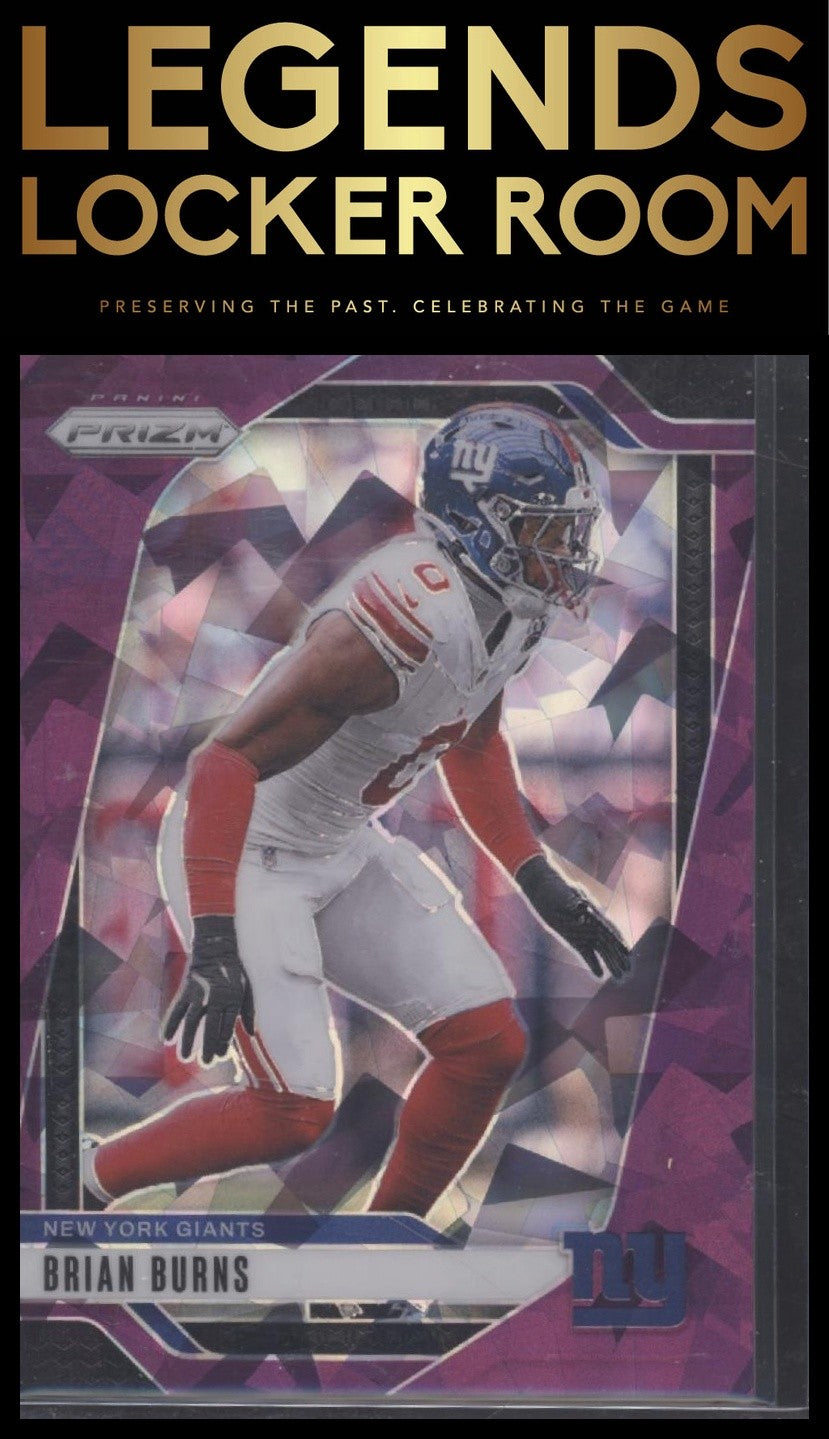 2024 Panini Prizm #217 Brian Burns Purple Ice #/225