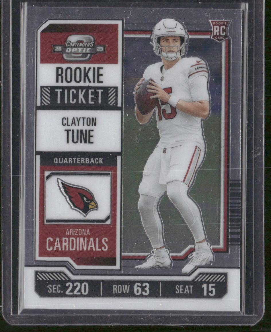 2023 Panini Contenders Optic #64 Clayton Tune