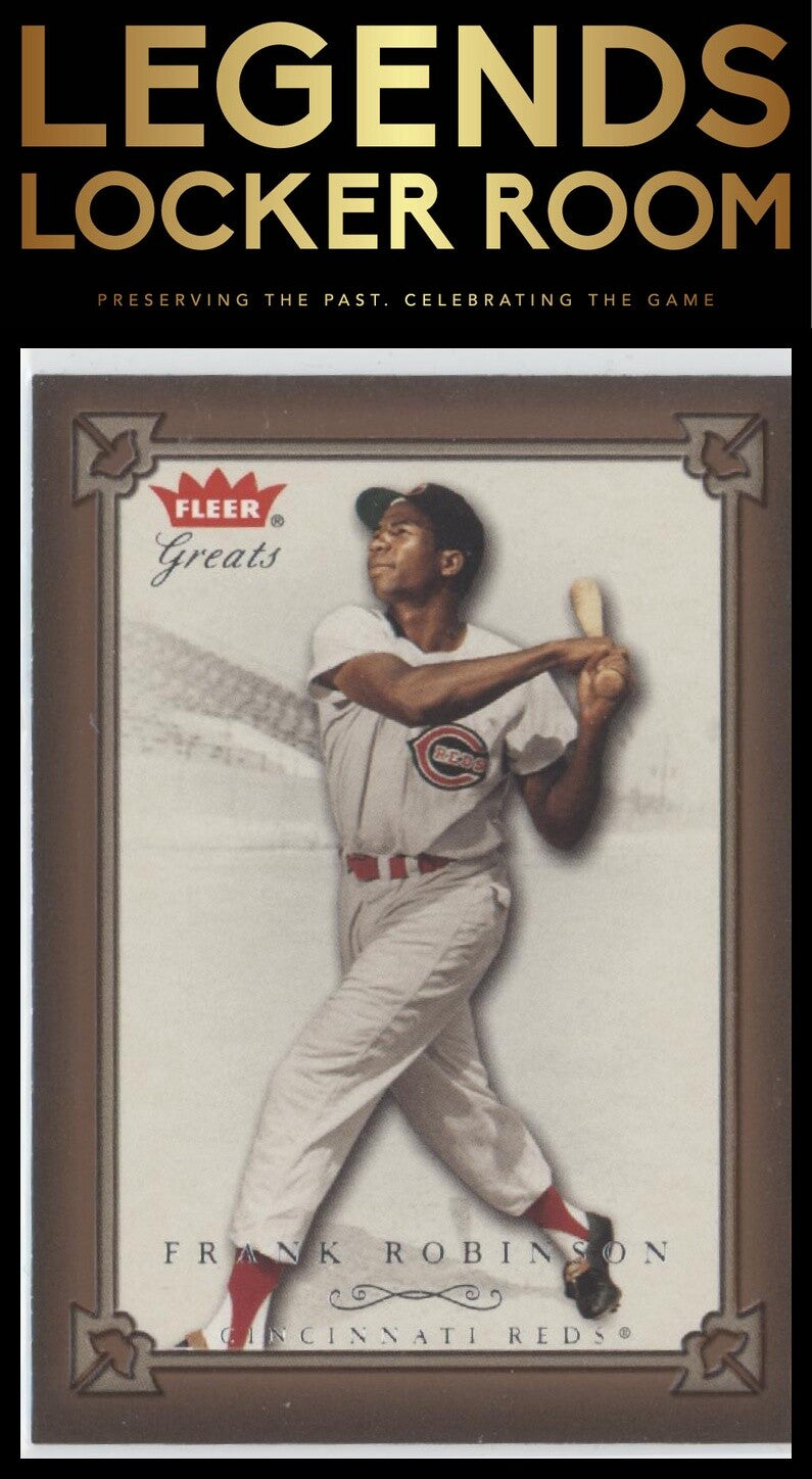 2004 Fleer Greats of the Game #53 Frank Robinson