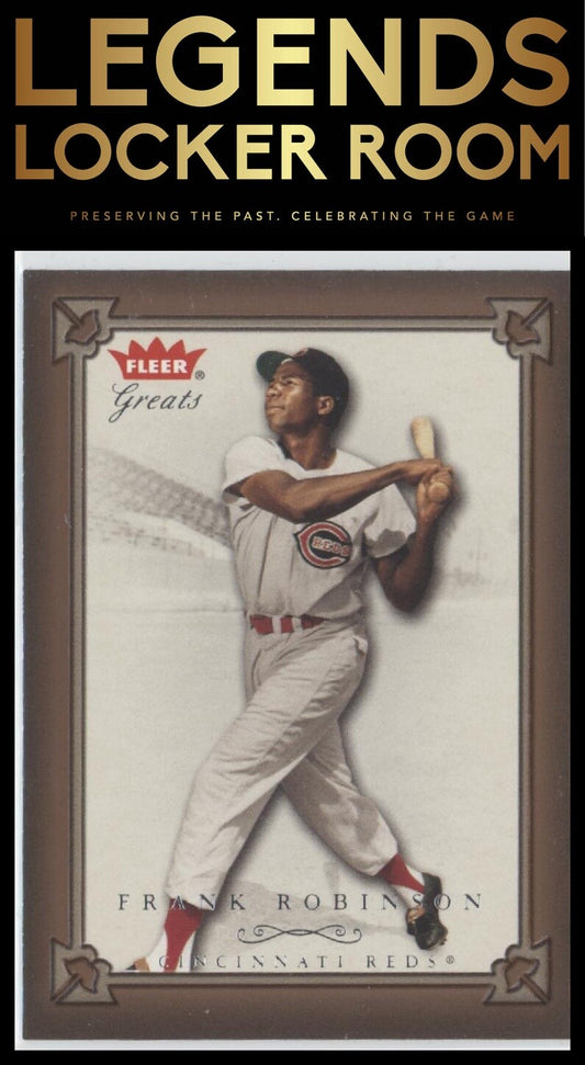 2004 Fleer Greats of the Game #53 Frank Robinson