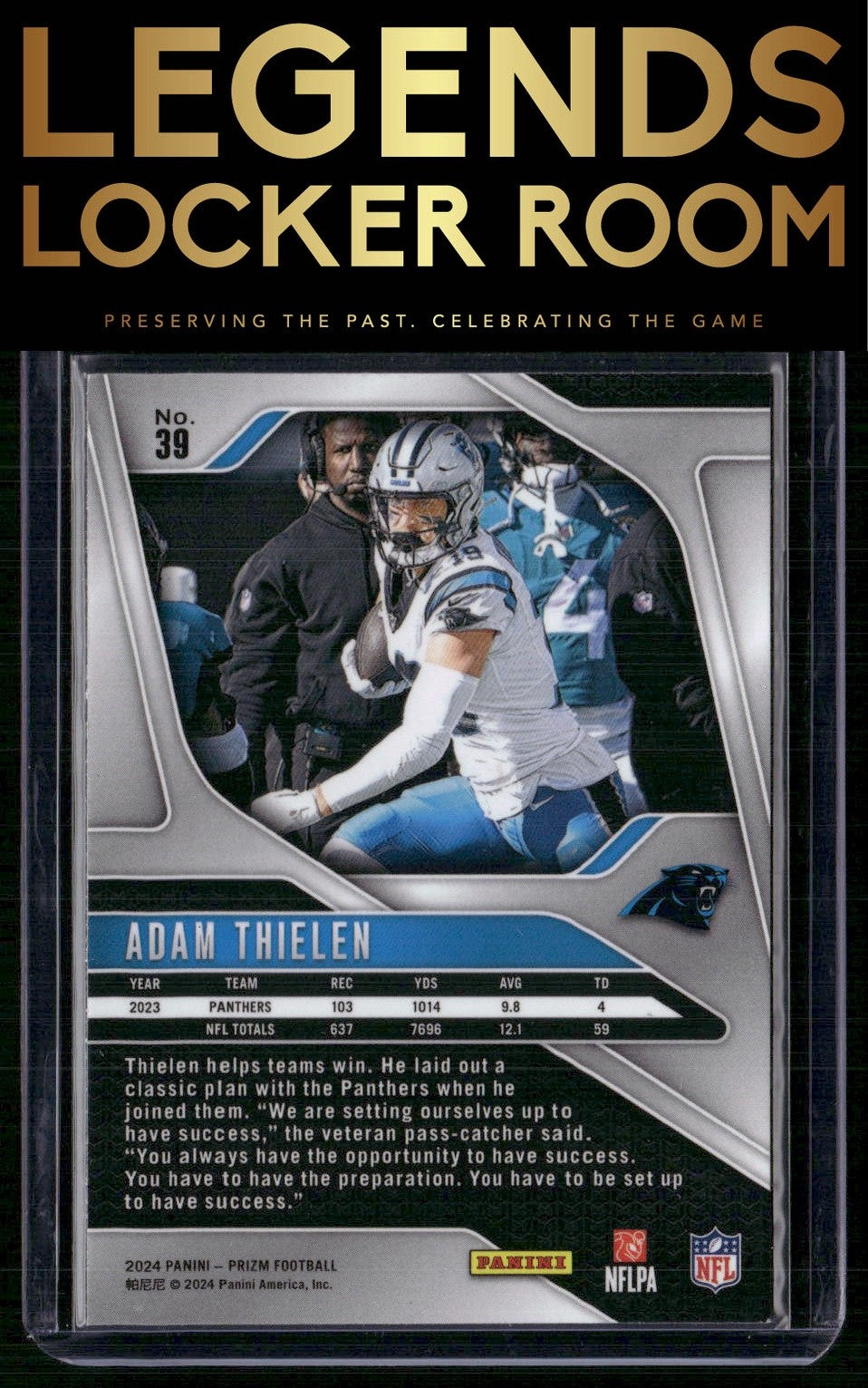 2024 Panini Prizm #39 Adam Thielen