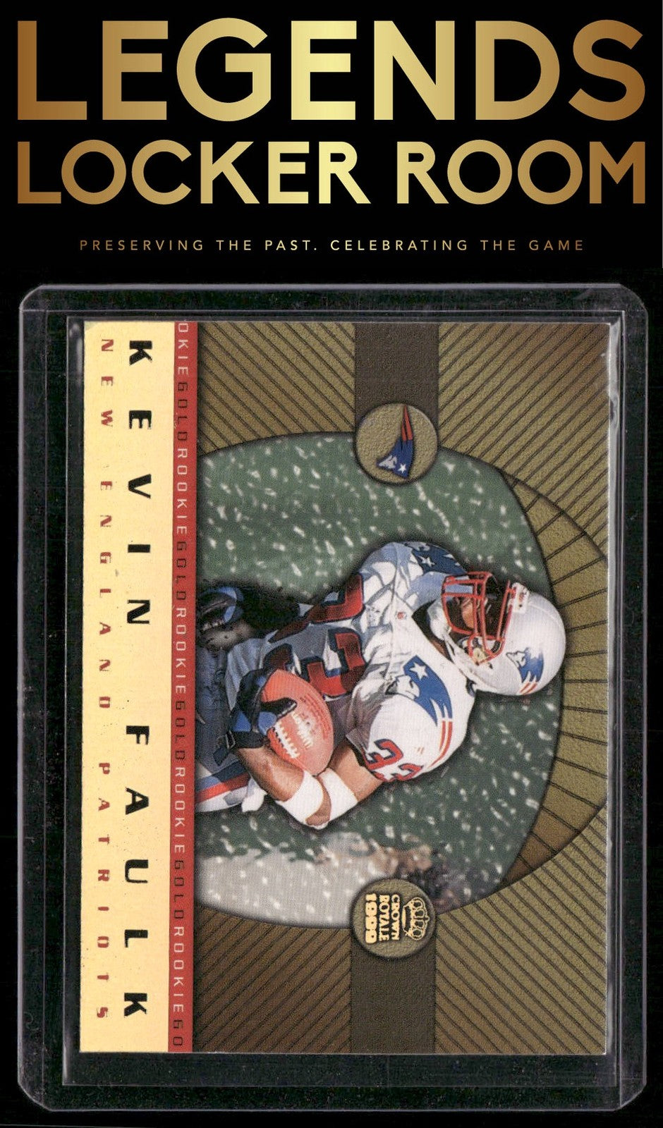 1999 Pacific Crown Royale #15 Kevin Faulk Rookie Gold SGC 9